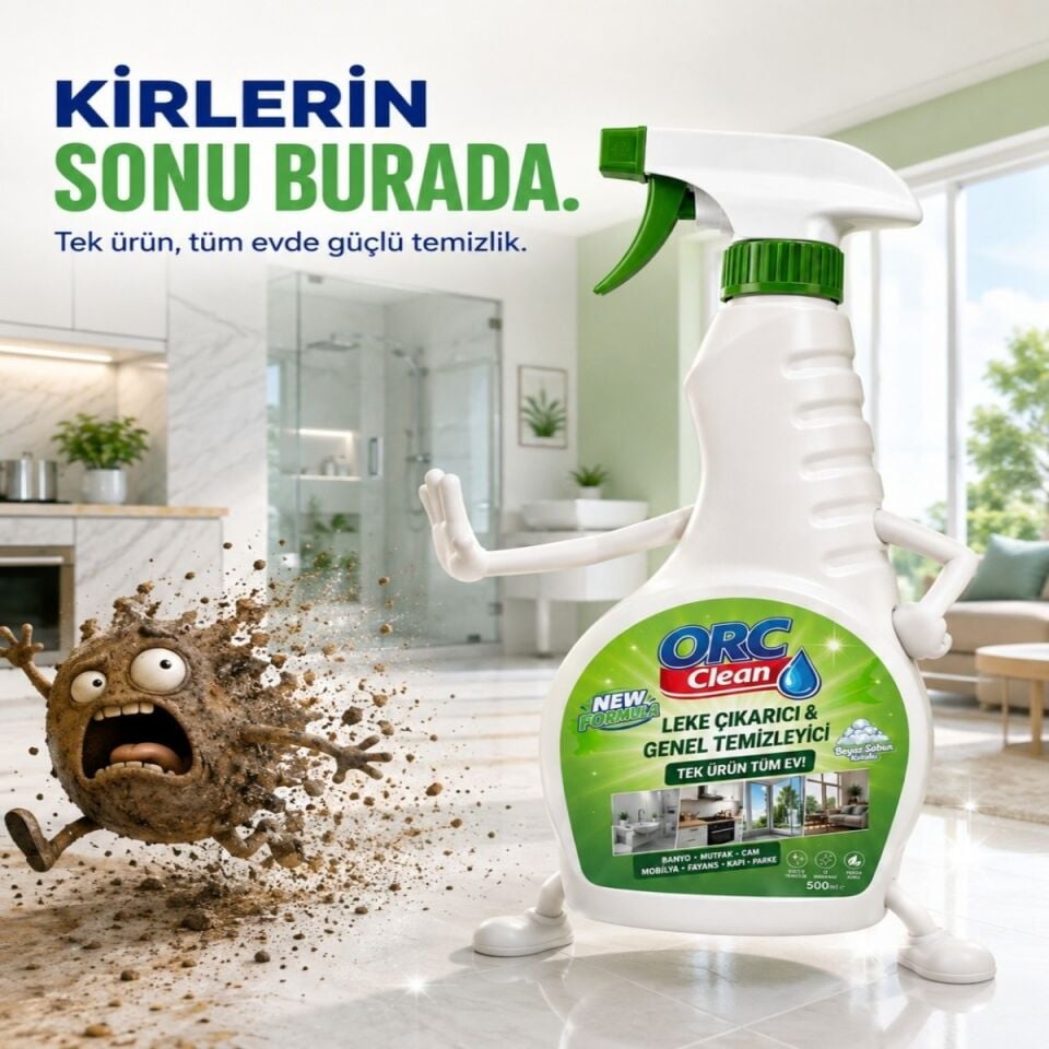 Muhteşem Leke Çıkarıcı ve Genel Temizleyici Sprey 500 ml